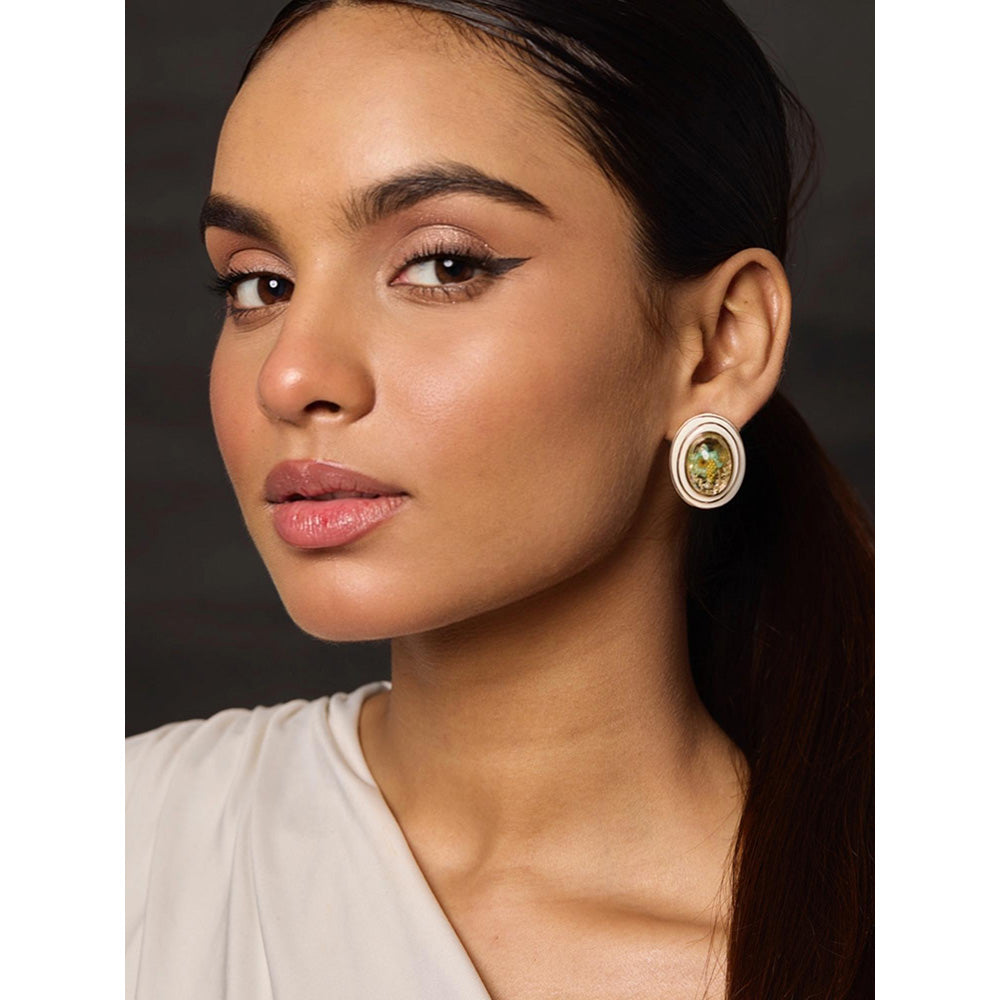Amreli Jaipur Handcrafted Gold Plated Earrings