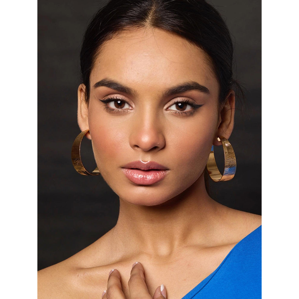 Amreli Jaipur Handcrafted Gold Plated Earrings