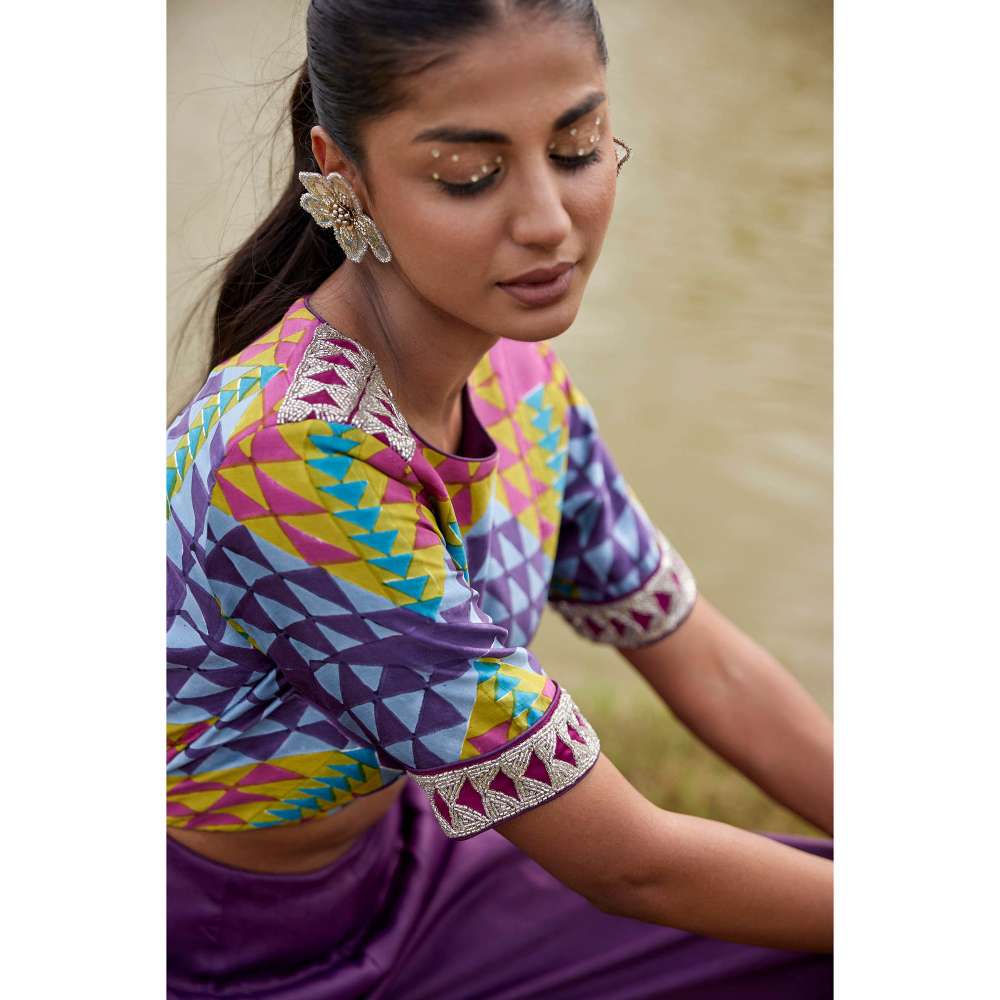 Amrood Purple Jumpsuits
