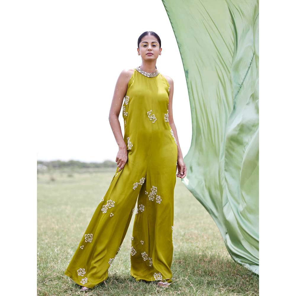 Amrood Green Jumpsuits