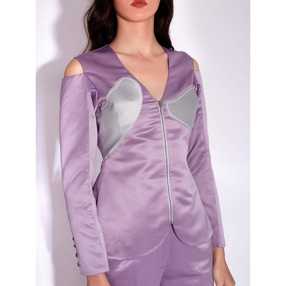 AN'ERA BY ASMITA VERMA Mauve Muse Co-Ord (Set of 2)