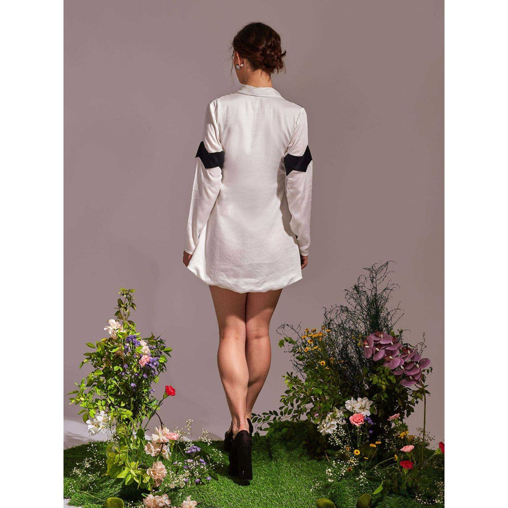 AN'ERA BY ASMITA VERMA White Aria Mini Dress