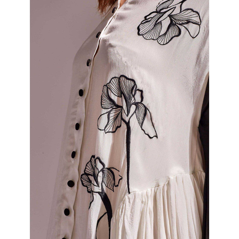 AN'ERA BY ASMITA VERMA White Valentina Midi Dress