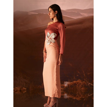 AN'ERA BY ASMITA VERMA Aloha Embellished Dress