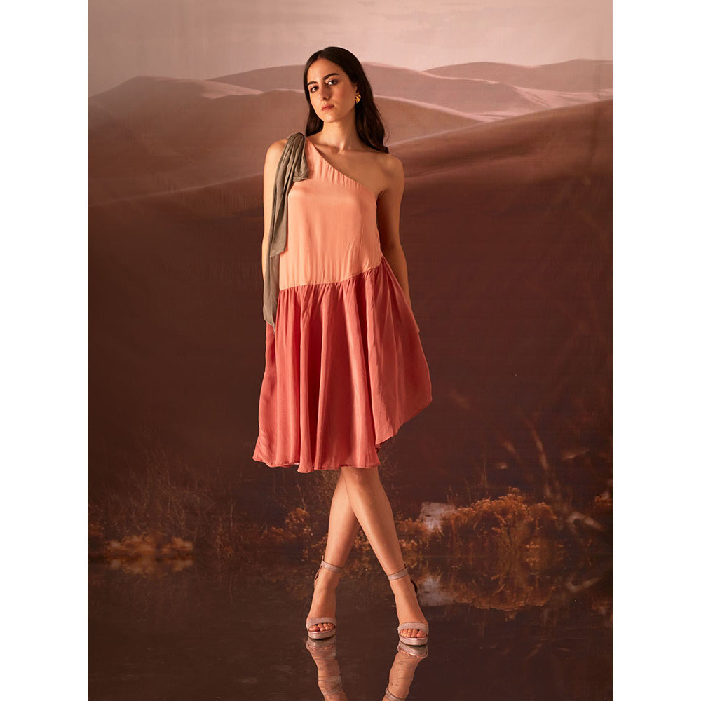 AN'ERA BY ASMITA VERMA Cupid One Shoulder Dress