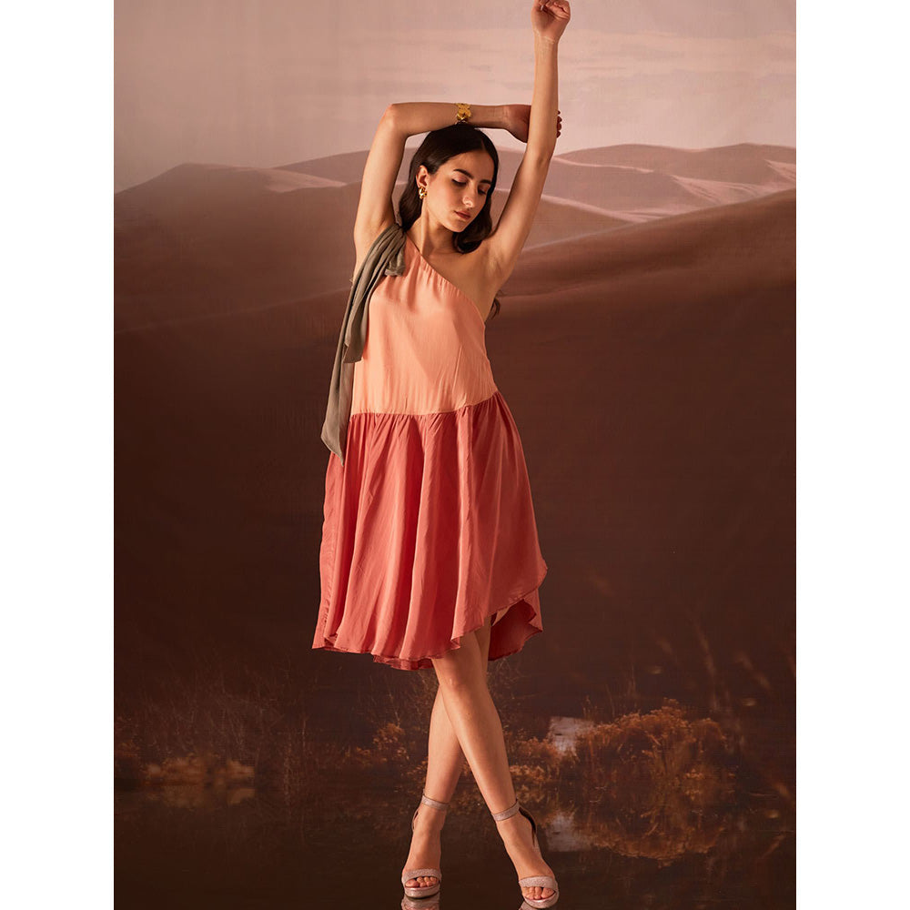 AN'ERA BY ASMITA VERMA Cupid One Shoulder Dress