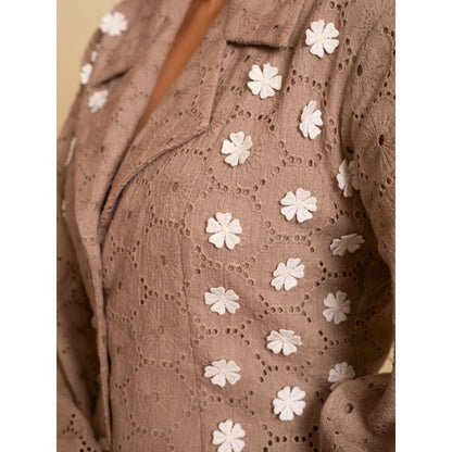 AN'ERA BY ASMITA VERMA Grove Self Design Dress