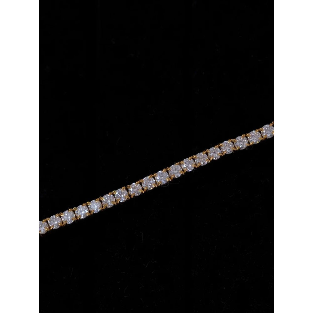 ANUSHKA JAIN JEWELLERY Mini Tennis Bracelet