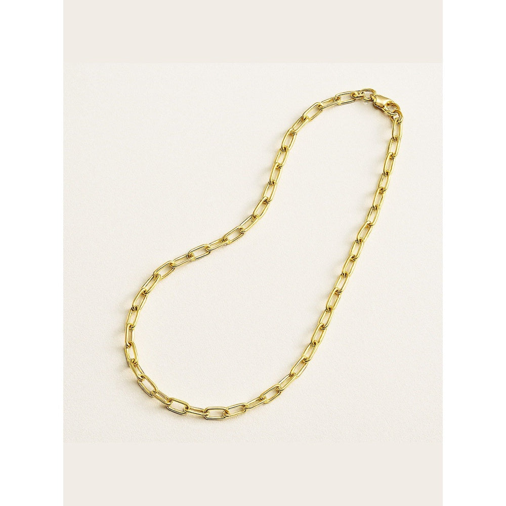 ANUSHKA JAIN JEWELLERY Curve Cable Chain