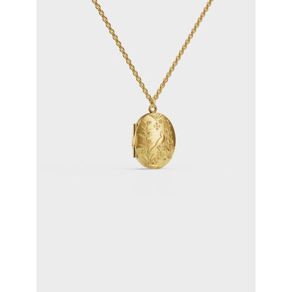 ANUSHKA JAIN JEWELLERY Nature Locket Necklace