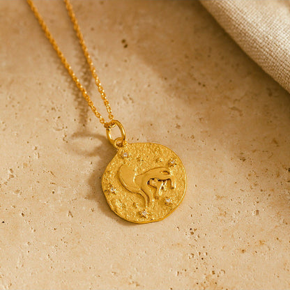 ANUSHKA JAIN JEWELLERY Leo Zodiac Necklace