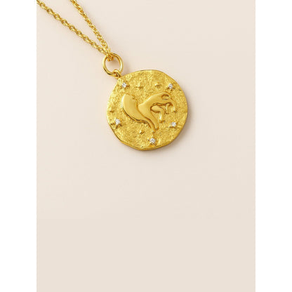 ANUSHKA JAIN JEWELLERY Leo Zodiac Necklace
