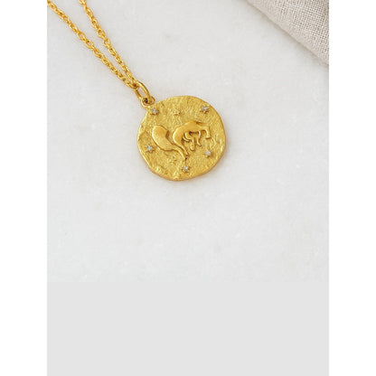 ANUSHKA JAIN JEWELLERY Leo Zodiac Necklace