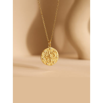 ANUSHKA JAIN JEWELLERY Scorpio Zodiac Necklace