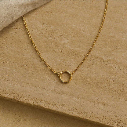 ANUSHKA JAIN JEWELLERY Open Lock Necklace