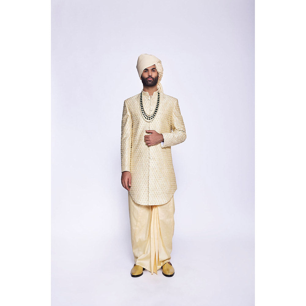 Arjun Kilachand Hand Embroidered Sherwani (Set of 2)