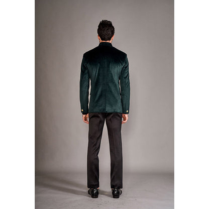 Arjun Kilachand Velvet Bandgala Jacket