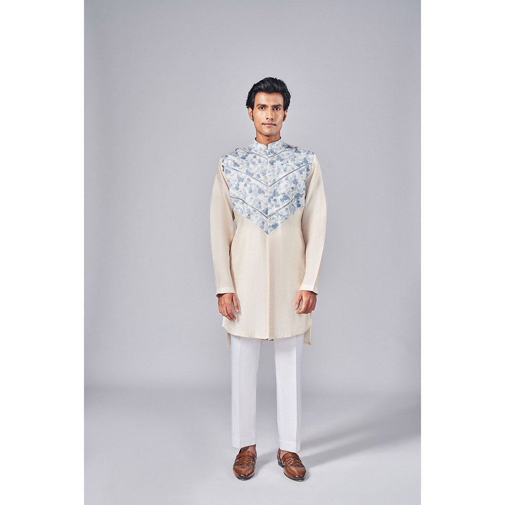 Arjun Kilachand Printed Pannel Kurta (Set of 2)