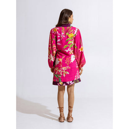 AROOP SHOP INDIA Gaura Pink Dress