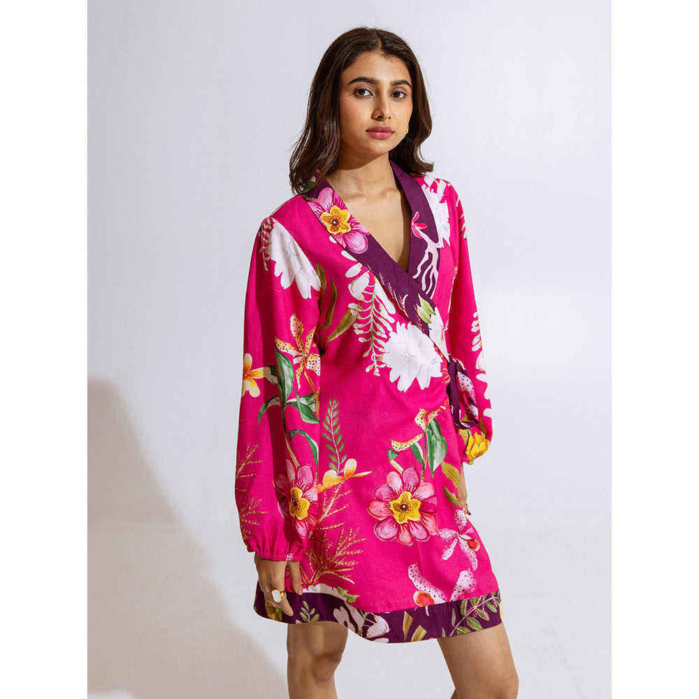 AROOP SHOP INDIA Gaura Pink Dress