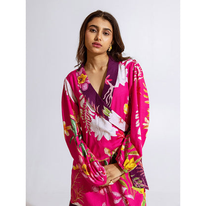 AROOP SHOP INDIA Gaura Pink Dress