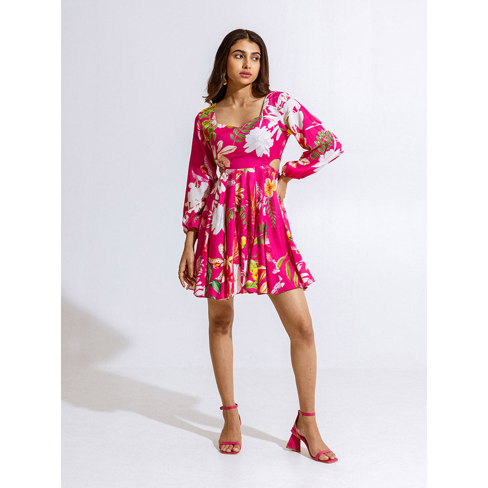 AROOP SHOP INDIA Verbena Pink Dress