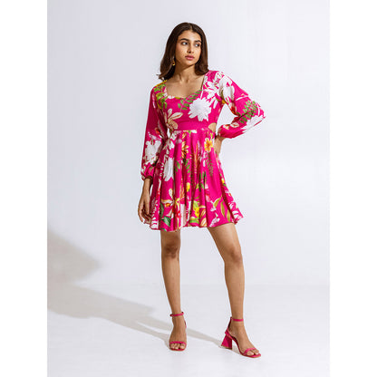 AROOP SHOP INDIA Verbena Pink Dress
