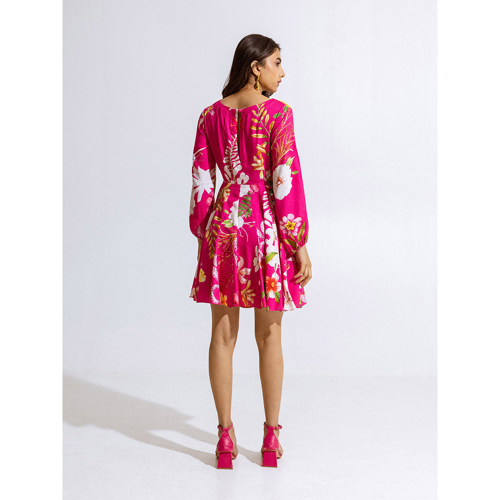 AROOP SHOP INDIA Verbena Pink Dress