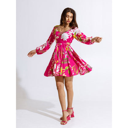 AROOP SHOP INDIA Verbena Pink Dress