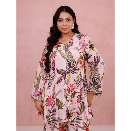 AROOP SHOP INDIA Melantha Floral Top & Pant