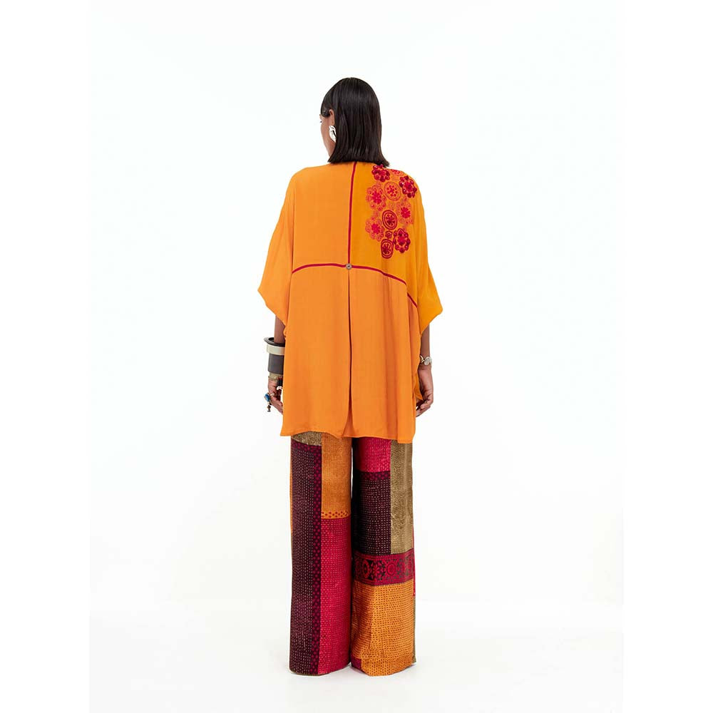 Aseem Kapoor Mandala Embroidered Solid Shirt