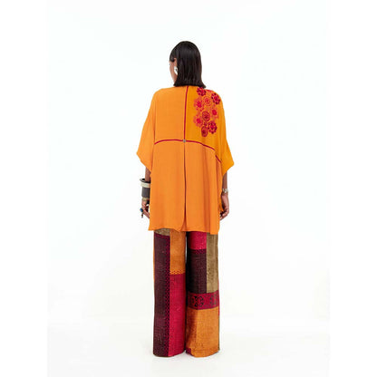Aseem Kapoor Mandala Embroidered Solid Shirt