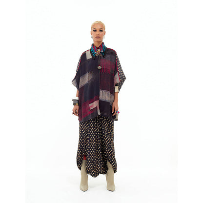 Aseem Kapoor Multi Colour Mandala Shirt with Dhoti (Set of 2)