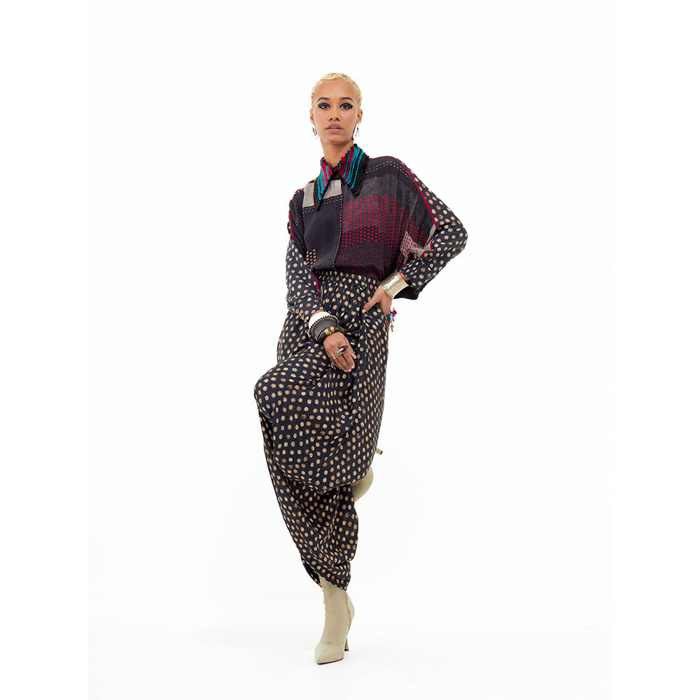 Aseem Kapoor Multi Colour Mandala Shirt with Dhoti (Set of 2)
