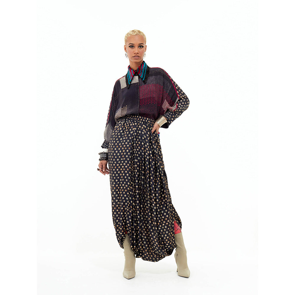 Aseem Kapoor Multi Colour Mandala Shirt with Dhoti (Set of 2)
