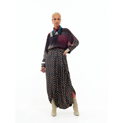 Aseem Kapoor Multi Colour Mandala Shirt with Dhoti (Set of 2)