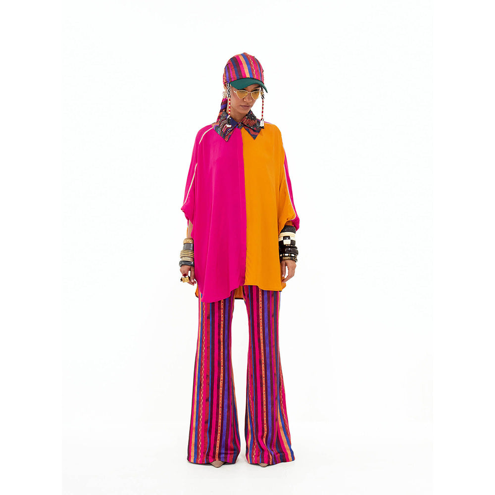 Aseem Kapoor Multi Colour Mandala Shirt with Pant (Set of 2)