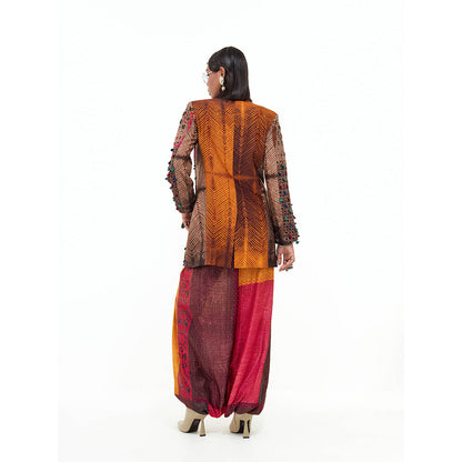 Aseem Kapoor Multi-Colour Open Dhan Jacket