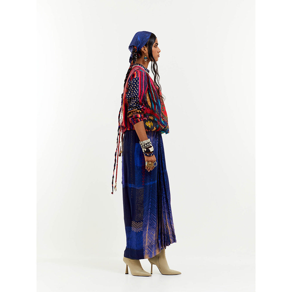 Aseem Kapoor Multi-Colour Zahra Top With Skirt (Set of 2)