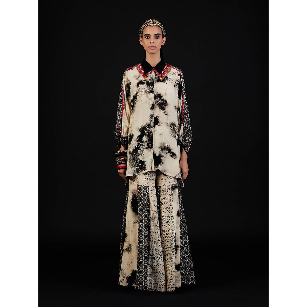 Aseem Kapoor Grey Mandala Shirt