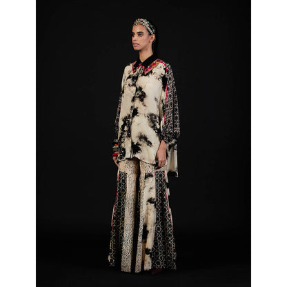 Aseem Kapoor Grey Mandala Shirt