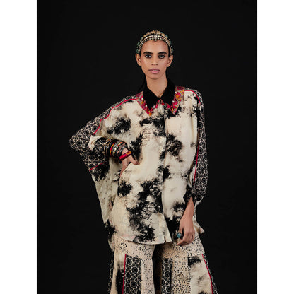 Aseem Kapoor Grey Mandala Shirt