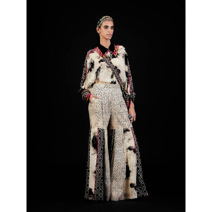 Aseem Kapoor Grey Mandala Shirt