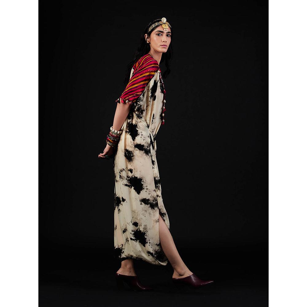 Aseem Kapoor Beige Vayu Jumpsuit