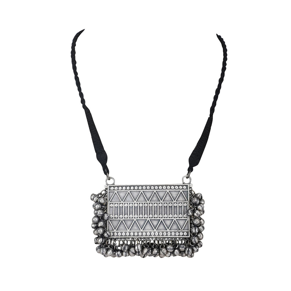 Auraa Trends Oxidised Classic Necklace Set For women