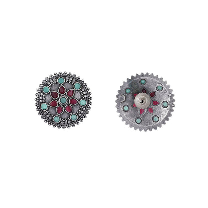 Auraa Trends Elegant Oxidised Multi Drop Earrings For women