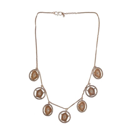 Auraa Trends 22Kt Gold Plated Kundan Jewellery Set