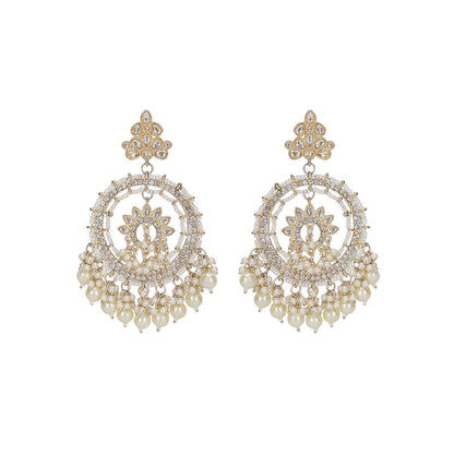 Auraa Trends Diamond Shaped Drop Earring