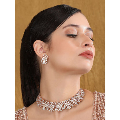 Auraa Trends Gold Plated Wedding Jewellery Set