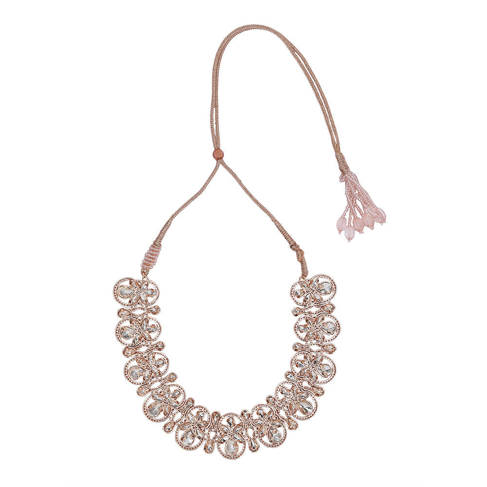 Auraa Trends Gold Plated Wedding Jewellery Set